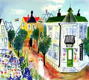 ANDERS HULTMAN - LITOGRAFI - LOCKAD