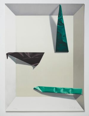 Yrjö Edelmann - Litografi - Illusions in the Box