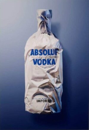 Yrjö Edelmann - Litografi - Absolut Vodka