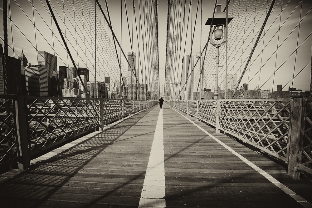 Per Mikaelsson - Boardprint Brooklyn Bridge