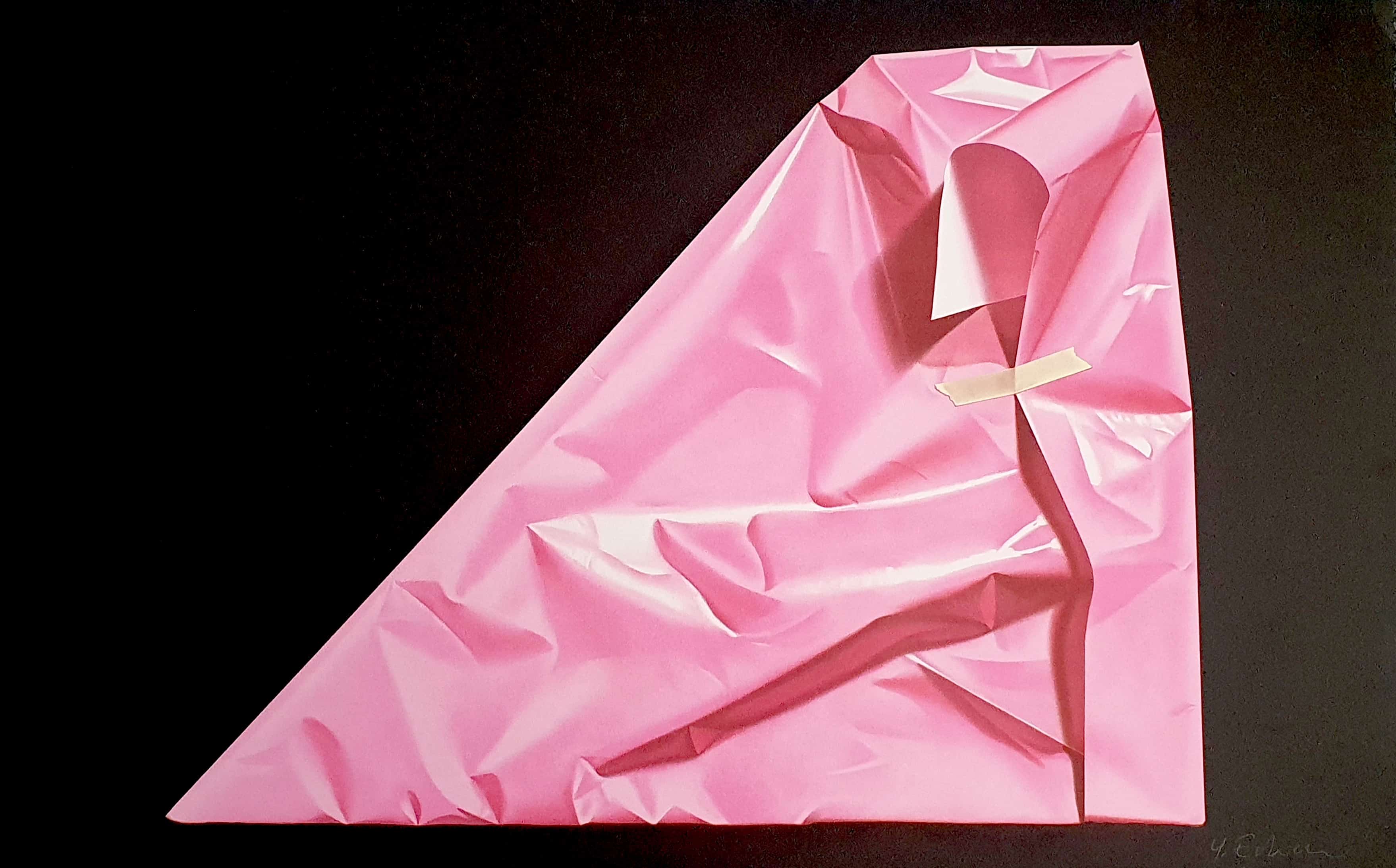 Yrjö Edelmann - Light Pink litografi köpa konst.