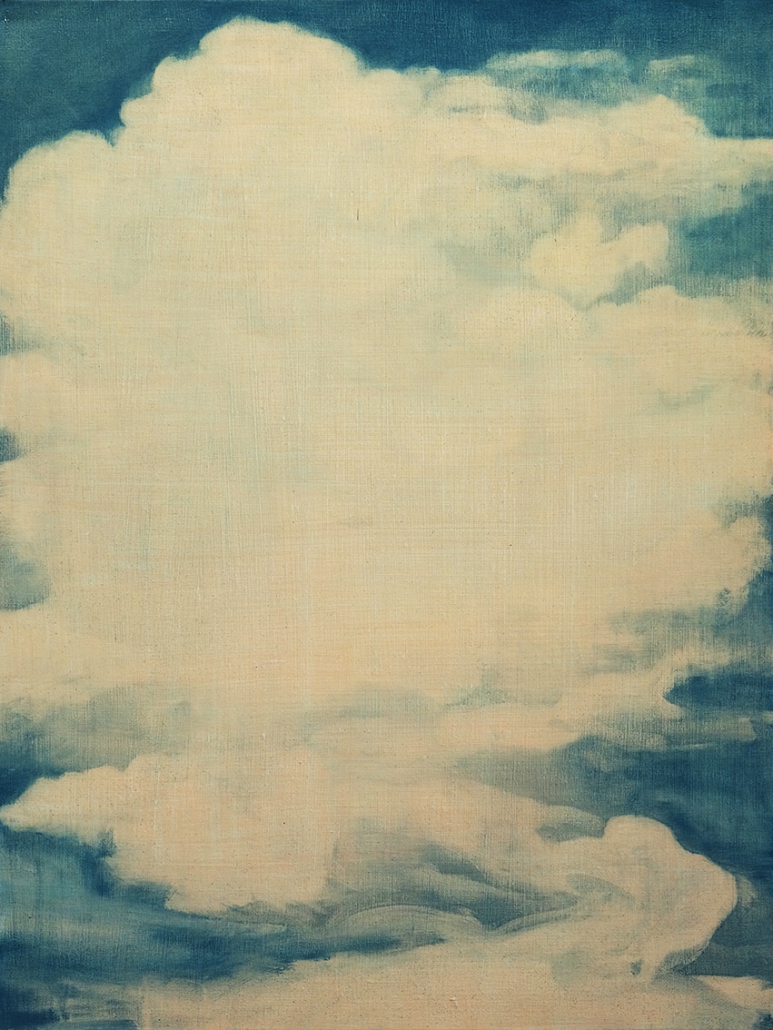 Joakim Allgulander - Blue Cloudscape oljemålning köpa konst.