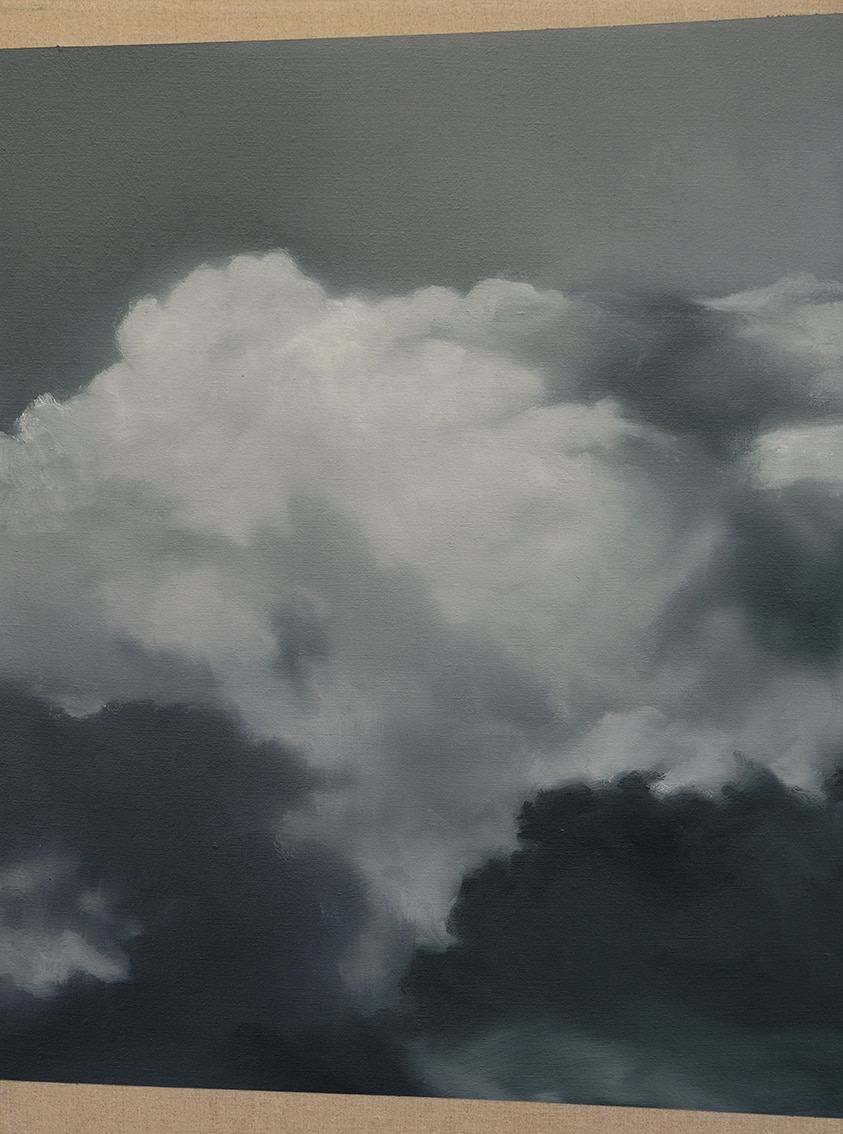 Joakim Allgulander - Over the clouds köpa konst oljemålning.