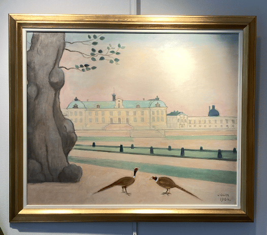 Einar Jolin - Drottningholm köpa konst oljemålning.