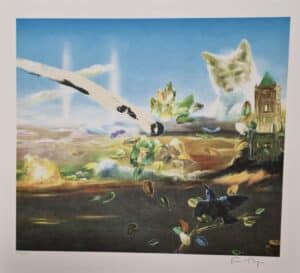 Ernst Billgren - Meteorit köpa konst tavlor på galleri stockholm.