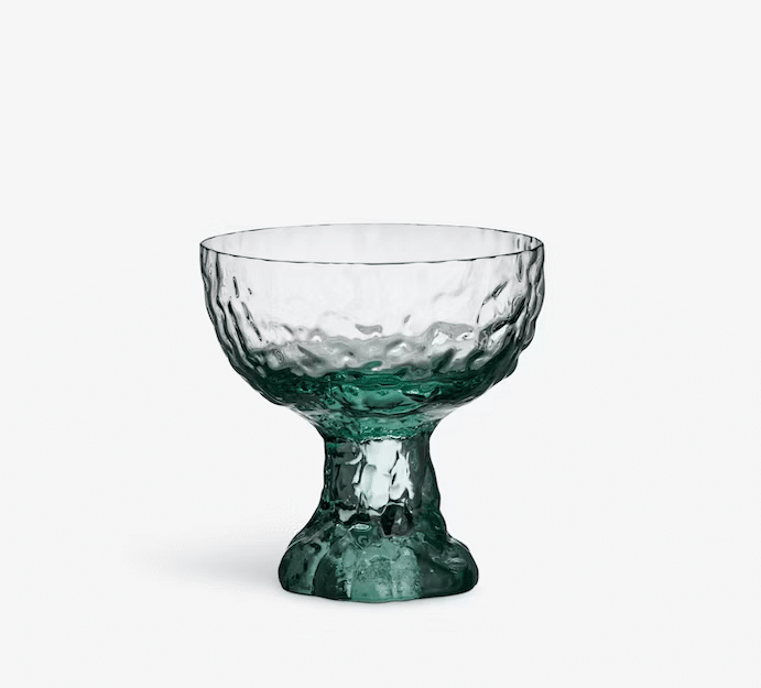Köp Konst av Åsa Jungnelius - Moss coupe cirkulärt glas 35cl