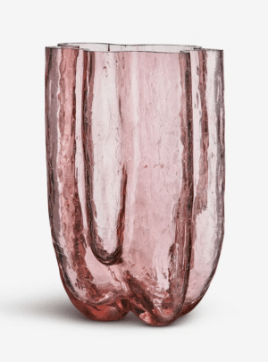 Köp Konst av Åsa Jungnelius - Crackle vas rosa 370mm