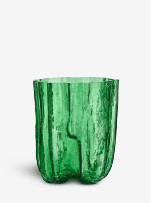 Köp Konst av Åsa Jungnelius - Crackle vas grön 270mm