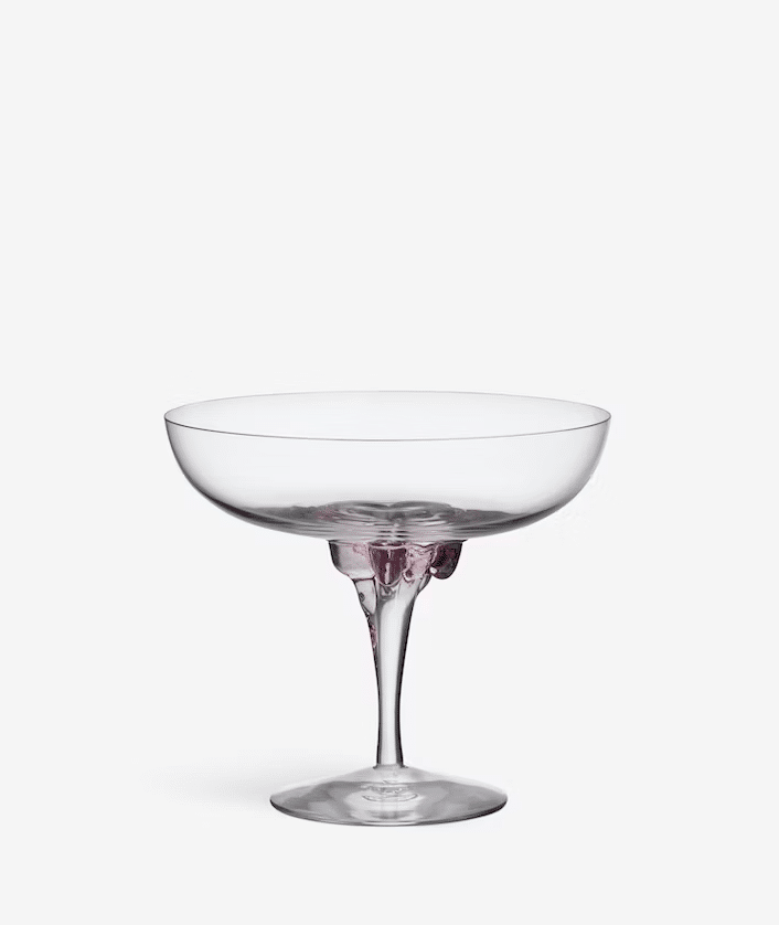 Köp Konst av Åsa Jungnelius - Sugar dandy coupe champagneglas rosa 32cl