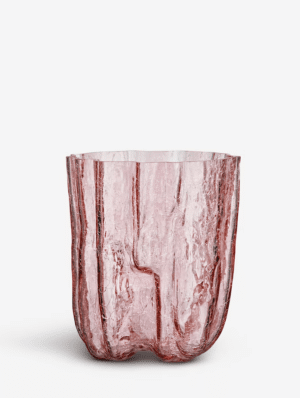 Köp Konst av Åsa Jungnelius - Crackle vas rosa 270mm