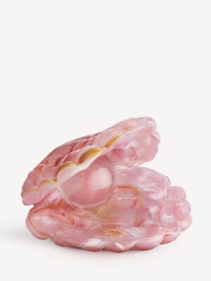 Åsa Jungnelius - Mother of Pearl rosa - Glaskonst
