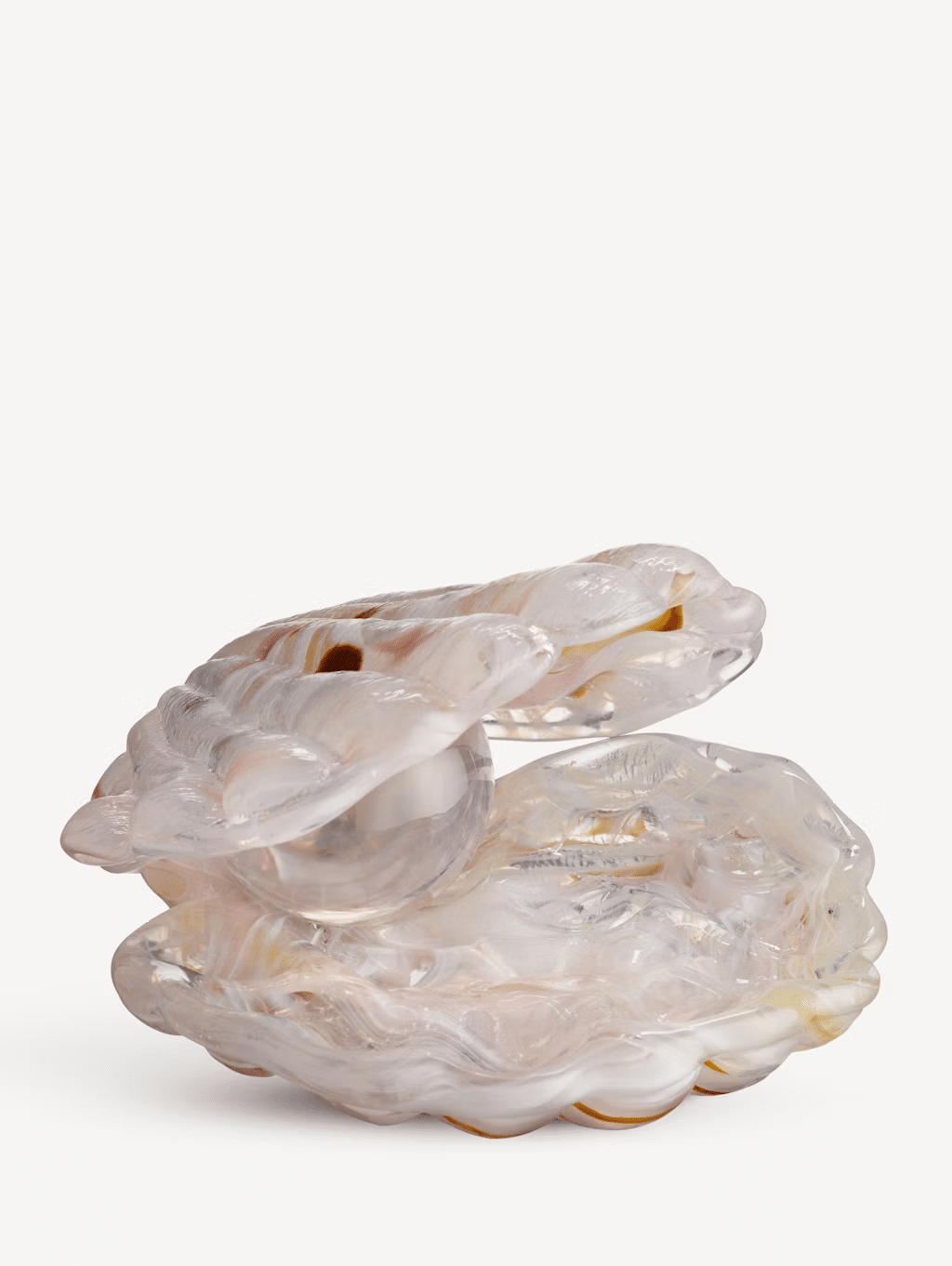 Åsa Jungnelius - Mother of Pearl sand - Glaskonst