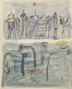 Madeleine Pyk - Orienten - Original Gouache