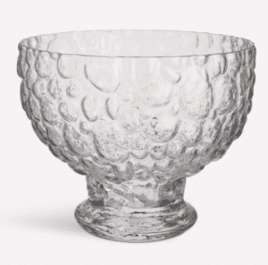 Åsa Jungnelius - Moss skål 190mm - Glaskonst