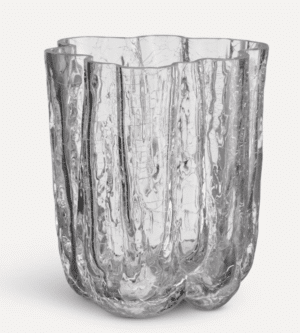 Åsa Jungnelius - Crackle Vas 121mm - Glaskonst