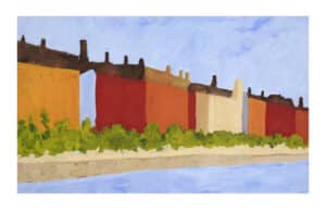 Anders Palmér - Strandvägen - Grafiskt Blad
