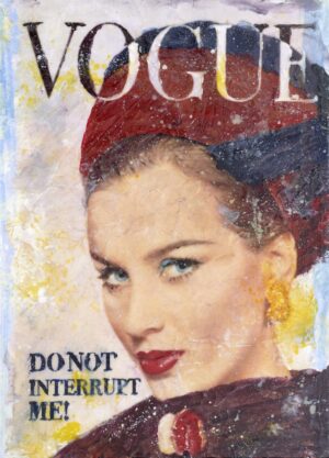 Maria Larkman - Vouge Dont interrupt me - Grafiskt Blad