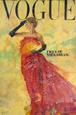Maria Larkman - Vouge, I will be your Dream - Grafiskt Blad