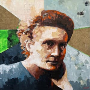 Catrine Näsmark - Marie Curie - Mixed Media