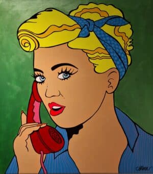 Petter Thoen - Du skulle aldrig tro - Originalmålning