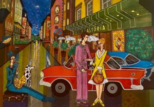 Angelica Wiik - Astoria i Dur - Litografi