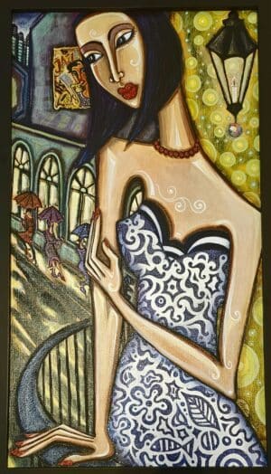 Angelica Wiik - Diva - Original Akryl