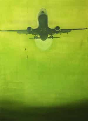 Joakim Allgulander - Take off. 2025. - Oljemålning