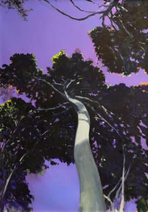 Joakim Allgulander - Under the pine tree. 2020. - Oljemålning