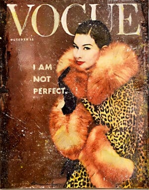 Maria Larkman - I'm Not Perfect - Mixed Media