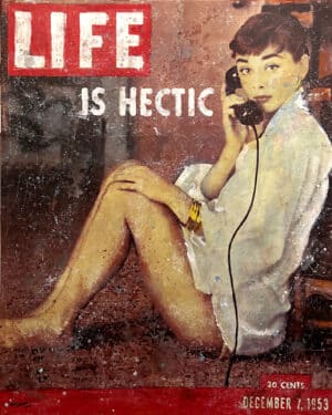 Maria Larkman - LIFE is Hectic - Mixed Media