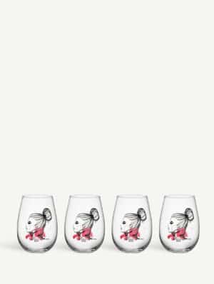 Sara Woodrow - All about you Want you tumblerglas cl pack - Glaskonst