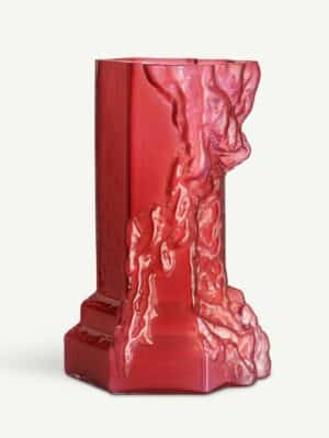 Hanna Hansdotter - Rocky Baroque vas hot pink mm - Glaskonst