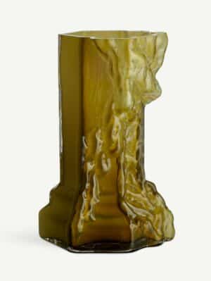 Hanna Hansdotter - Rocky Baroque vas olive mm - Glaskonst