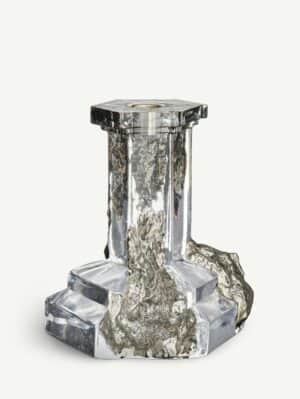 Hanna Hansdotter - Rocky Baroque ljusstake glossy glaze mm - Glaskonst