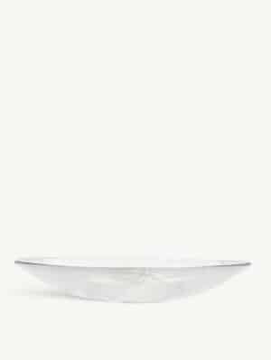 Anna Ehrner - Contrast fat vit/vit mm - Glaskonst