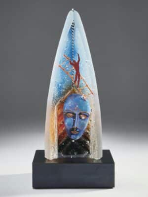 Bertil Vallien - Blue man - Glaskonst