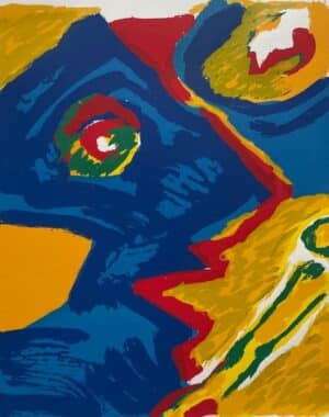 Bengt Lindström - Vakten - Litografi