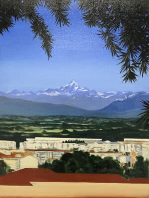 Joakim Allgulander - Room with a view. Monviso. 2026. - Akrylmålning
