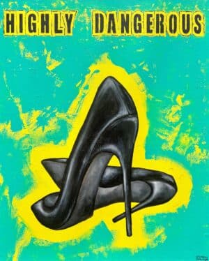 Josefina Wendel Carlsson - Highly Dangerous - Mixed Media