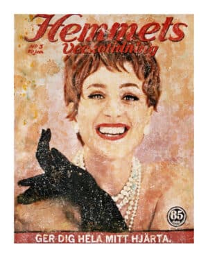 Maria Larkman - Ger Dig Mitt Hjärta  - Grafiskt Blad