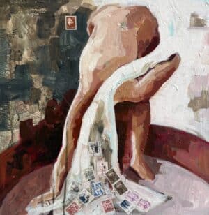 Catrine Näsmark - Kryss-Mynta - Mixed Media